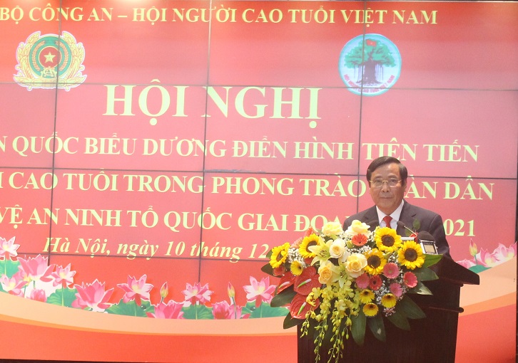 Toàn văn bài phát biểu của đồng chí Nguyễn Thanh Bình, Chủ tịch Hội NCT Việt Nam tại Hội nghị toàn quốc biểu dương NCT tiêu biểu trong phong trào Toàn dân bảo vệ ANTQ giai đoạn 2016-2021